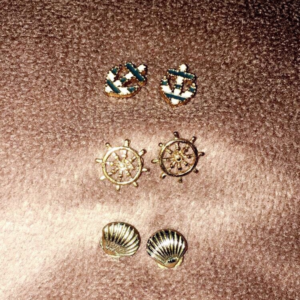 Nautical Earring Set⚓️⛵️🐚🐙